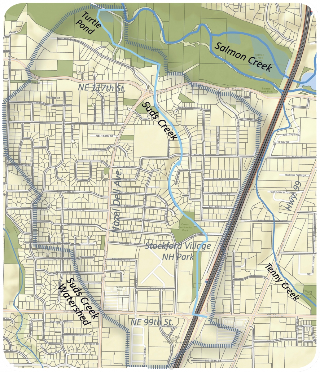 Suds Creek Watershed, Felida