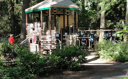 Playground at Lacamas Lake Regional Park.