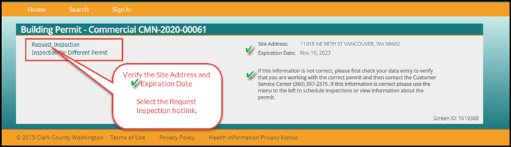 CC LMS verify address