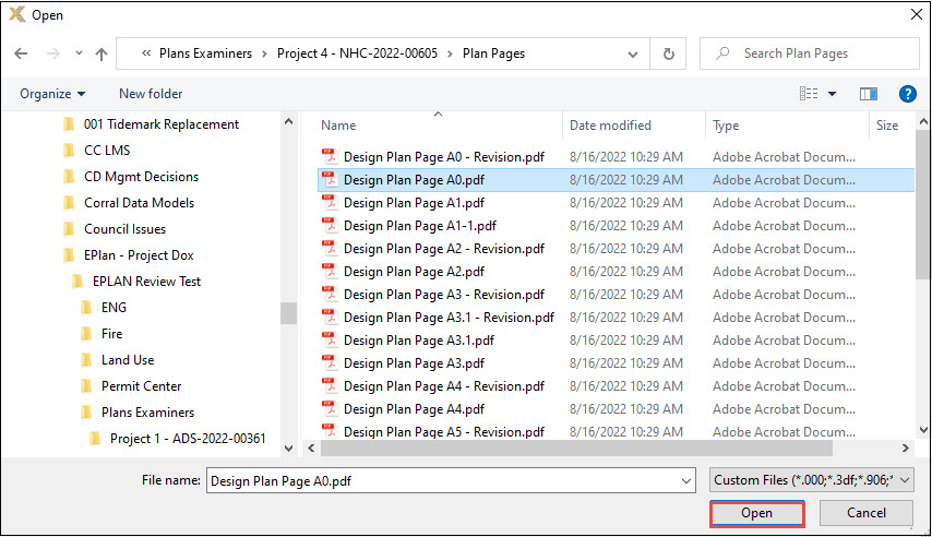 ePlan open file explorer