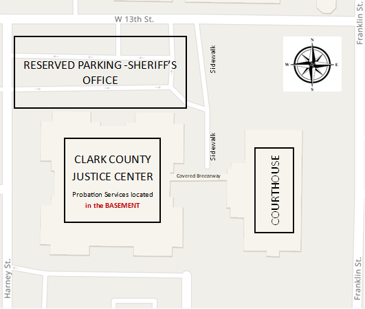 Probation Services Map