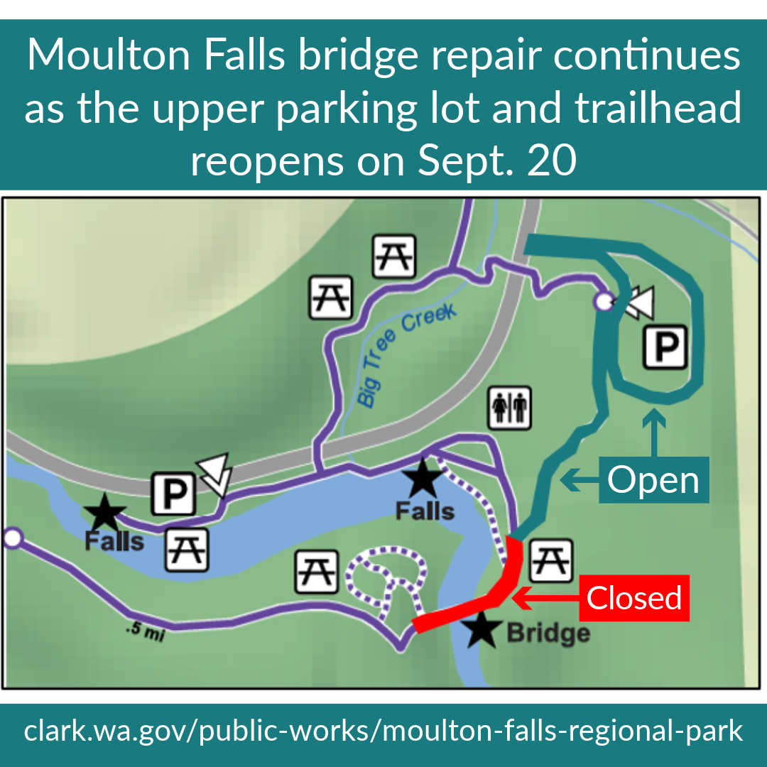 Moulton Falls Bridge Closure