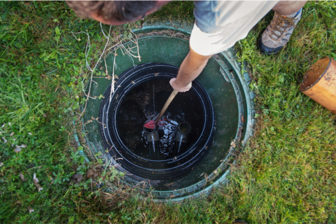 Septic tank cleaning